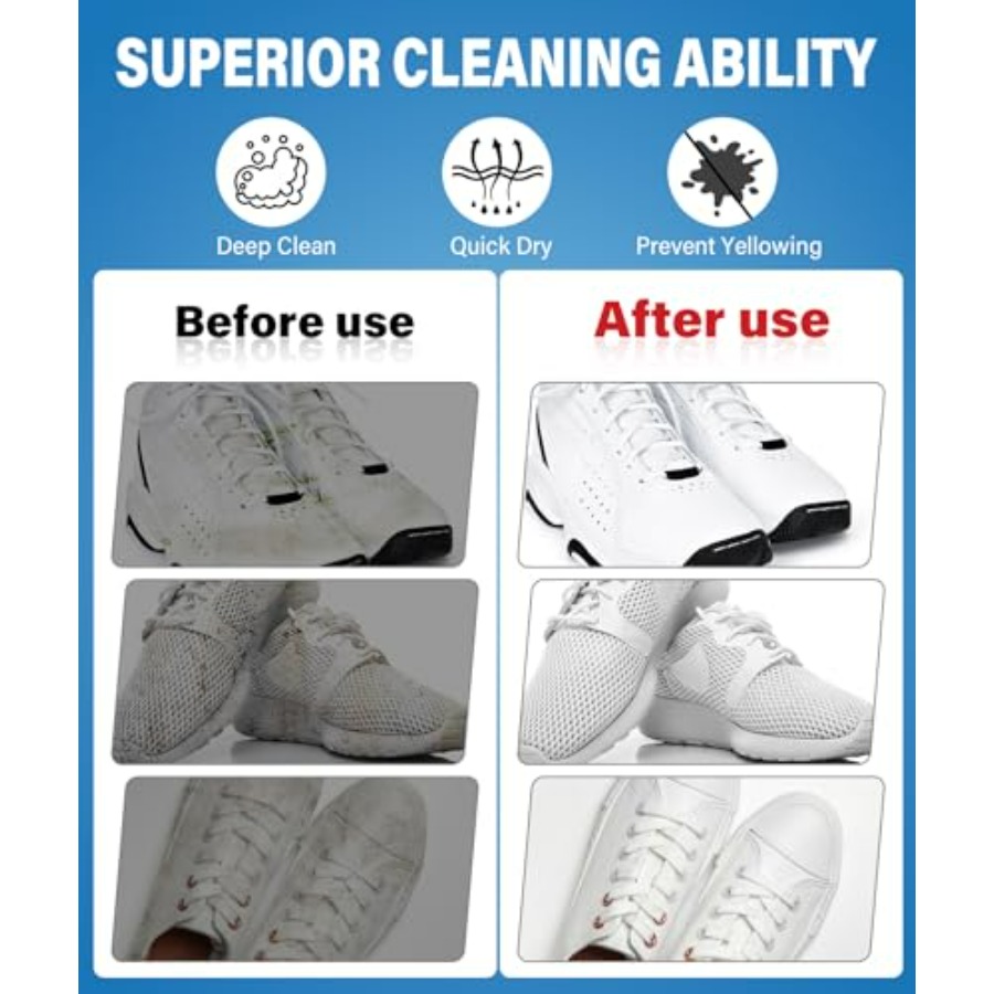 Shoe Cleaner 6.76 oz Deep-Clea - Sneaker Cleaning Kit avis et prix