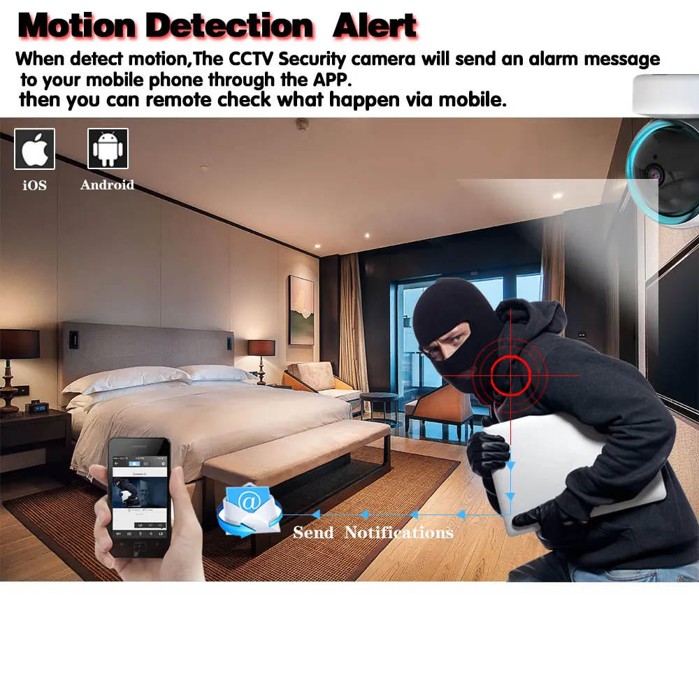 Smart Life 5MP WiFi IP Camera  - Sneakers Er avis et prix