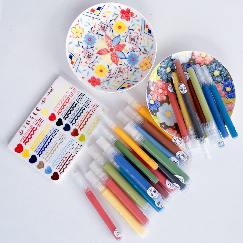 12 Colors Underglaze Marker Pe - Midsole Marker Paint avis et prix