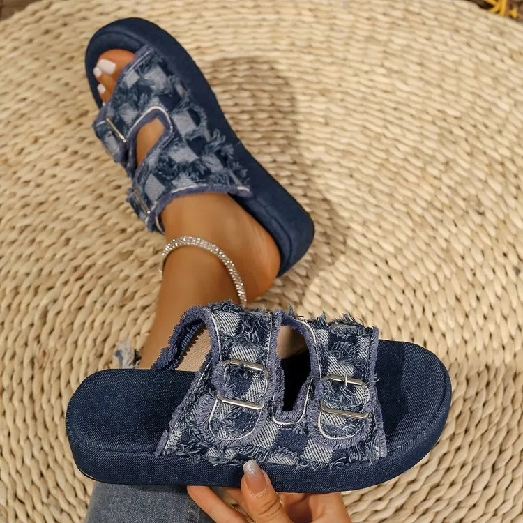 free shipping er sandals Denim - Sneakers Er avis et prix