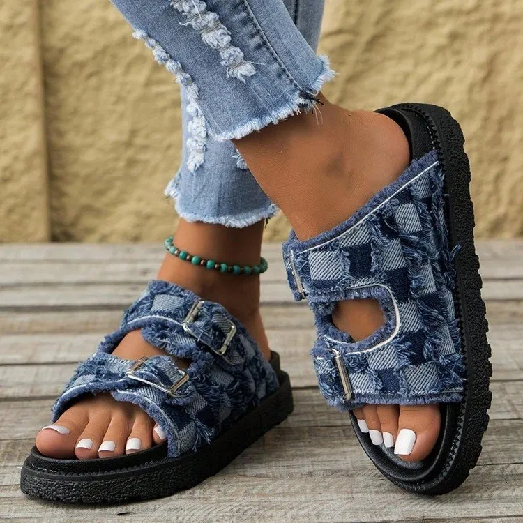free shipping er sandals Denim - Sneakers Er avis et prix