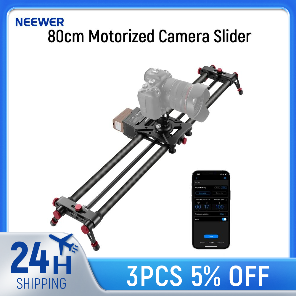 NEEWER 80cm Motorized Camera S - Sneakers Er avis et prix