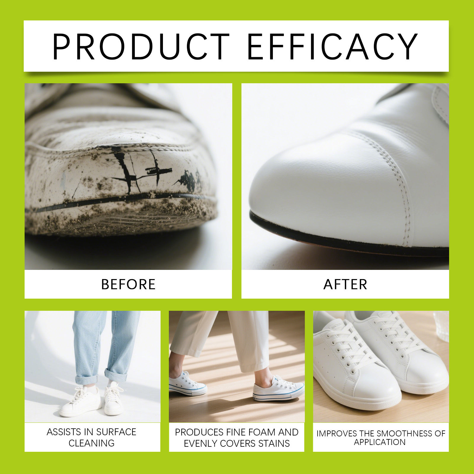 White Shoe Cleaner Sneaker Cle - Sneaker Cleaning Kit avis et prix
