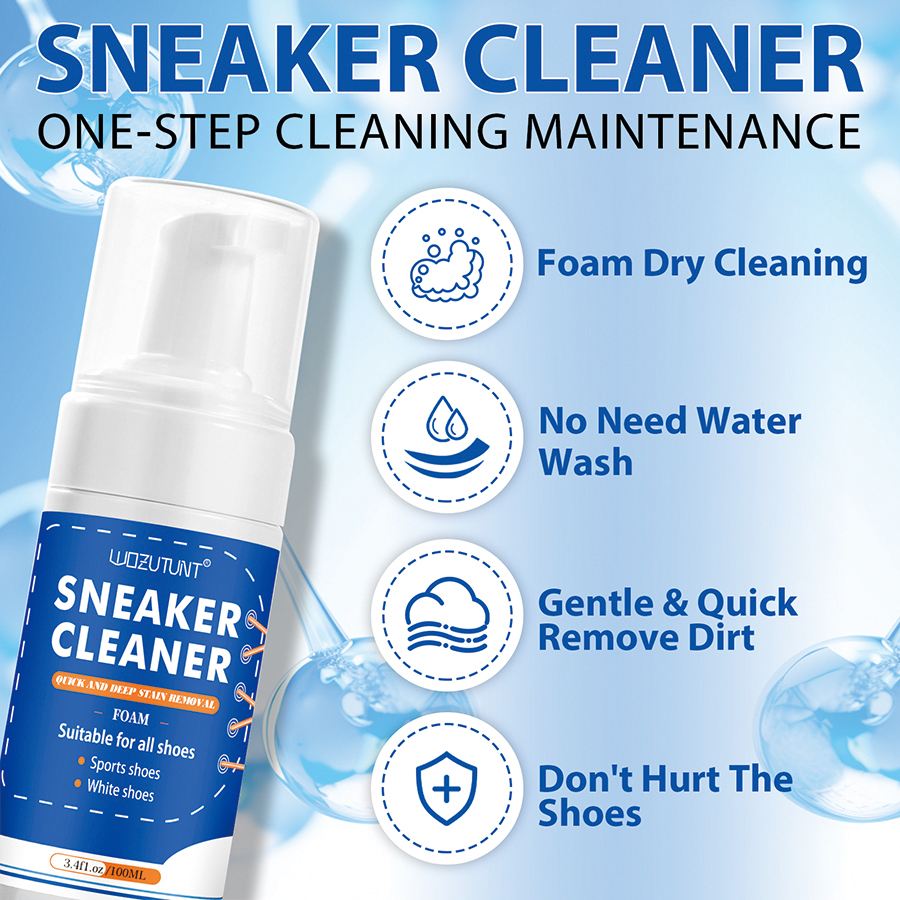 100ml White Shoe Cleaner No-wa - Sneaker Cleaning Kit avis et prix